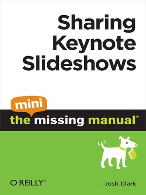 cover image of Sharing Keynote Slideshows
